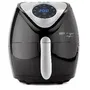 Ariete Friteuse sans huile digitale 4616 - 1.2 kg, 2.6 L, 1300 W, 7 programmes, minuterie 60 min, température réglable jusqu'à 200 °C, noir