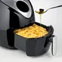 Ariete Friteuse sans huile digitale 4616 - 1.2 kg, 2.6 L, 1300 W, 7 programmes, minuterie 60 min, température réglable jusqu'à 200 °C, noir