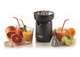 Ariete 417/00 - Exprimeur électrique Breakfast avec mouvement rotatif et système anti-gouttes, 40W, pour oranges et pamplemousses - Gris (Graphite)