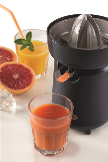 Ariete 417/00 - Exprimeur électrique Breakfast avec mouvement rotatif et système anti-gouttes, 40W, pour oranges et pamplemousses - Gris (Graphite) Ariete 417/00 - Exprimeur électrique Breakfast avec mouvement rotatif et système anti-gouttes, 40W, pour oranges et pamplemousses - Gris (Graphite)