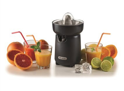 Ariete 417/00 - Exprimeur électrique Breakfast avec mouvement rotatif et système anti-gouttes, 40W, pour oranges et pamplemousses - Gris (Graphite) Ariete 417/00 - Exprimeur électrique Breakfast avec mouvement rotatif et système anti-gouttes, 40W, pour oranges et pamplemousses - Gris (Graphite)