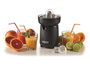 Ariete 417/00 - Exprimeur électrique Breakfast avec mouvement rotatif et système anti-gouttes, 40W, pour oranges et pamplemousses - Gris (Graphite)