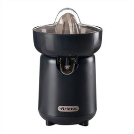 Ariete 417/00 - Exprimeur électrique Breakfast avec mouvement rotatif et système anti-gouttes, 40W, pour oranges et pamplemousses - Gris (Graphite)