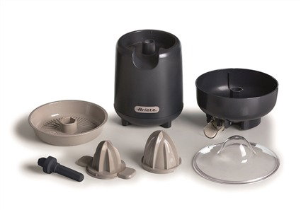 Ariete 417/00 - Exprimeur électrique Breakfast avec mouvement rotatif et système anti-gouttes, 40W, pour oranges et pamplemousses - Gris (Graphite) Ariete 417/00 - Exprimeur électrique Breakfast avec mouvement rotatif et système anti-gouttes, 40W, pour oranges et pamplemousses - Gris (Graphite)