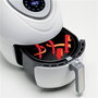 Ariete 4618/03 - Friteuse à air XXL Blanche avec technologie Airfryer et écran tactile LCD - 80% moins de graisse - 7 programmes - Pour grandes familles