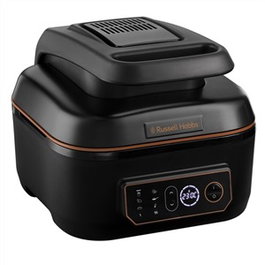Russell Hobbs 26520-56 Friteuse à Air et Robot de Cuisine Multifonction SatisFry Air & Grill 5,5L - Friture Air, Grill, Cuisson Lente, Dorure, Rôtissage