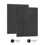 Subblim Funda Universal Clever Stand pour Tablette jusqu'à 10,1 pouces, Noir, avec cession magnétique et 3 angles de vue