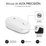 Clavier et souris sans fil Subblim SUBKBC-CSSW11 Blanc Espagnol Qwerty
