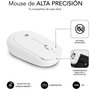 Clavier et souris sans fil Subblim SUBKBC-CSSW11 Blanc Espagnol Qwerty