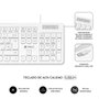 Subblim 0Ssk51 Clavier USB Filaire Complet 104 Touches Disposition Espagnole Silencieux Résistant aux Éclaboussures