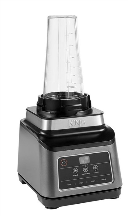 Ninja BN750EU Blender 2-en-1 avec Auto-iQ, 2,1 L, 1,2 kW, Noir/Argent Ninja BN750EU Blender 2-en-1 avec Auto-iQ, 2,1 L, 1,2 kW, Noir/Argent