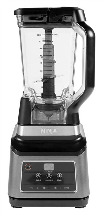 Ninja BN750EU Blender 2-en-1 avec Auto-iQ, 2,1 L, 1,2 kW, Noir/Argent Ninja BN750EU Blender 2-en-1 avec Auto-iQ, 2,1 L, 1,2 kW, Noir/Argent