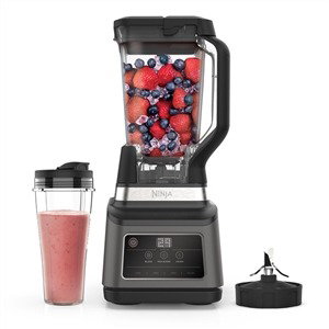 Ninja BN750EU Blender 2-en-1 avec Auto-iQ, 2,1 L, 1,2 kW, Noir/Argent Ninja BN750EU Blender 2-en-1 avec Auto-iQ, 2,1 L, 1,2 kW, Noir/Argent