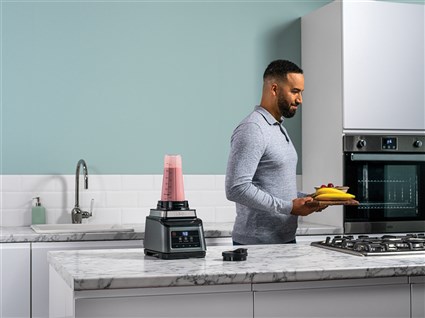 Ninja BN750EU Blender 2-en-1 avec Auto-iQ, 2,1 L, 1,2 kW, Noir/Argent Ninja BN750EU Blender 2-en-1 avec Auto-iQ, 2,1 L, 1,2 kW, Noir/Argent