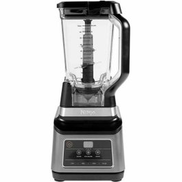 Ninja BN750EU Blender 2-en-1 avec Auto-iQ, 2,1 L, Noir/Argent