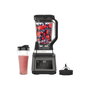 Ninja BN750EU Blender 2en1 avec Auto IQ, 1.6L, 1400W, avec bol Nutri Ninja et accessoires