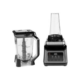 Ninja BN750EU Blender 2en1 avec Auto IQ, 1.6L, 1400W, avec bol Nutri Ninja et accessoires