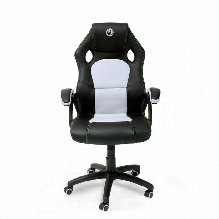 Chaise de jeu Nacon PCCH-310WHITE Blanc Noir Noir/Blanc Chaise de jeu Nacon PCCH-310WHITE Blanc Noir Noir/Blanc