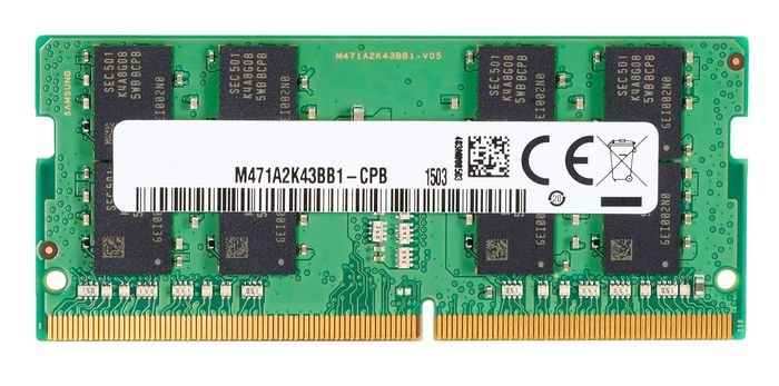 HP Mémoire PC Portable SODIMM 16 Go DDR4-3200 (3200 MHz) - Compatible avec les ordinateurs HP HP Mémoire PC Portable SODIMM 16 Go DDR4-3200 (3200 MHz) - Compatible avec les ordinateurs HP