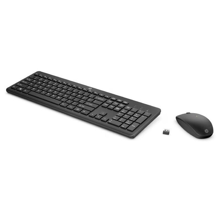 HP Clavier + Souris Sans Fil 230 Combo Silencieux, Confort, Raccourcis Clavier, Longue Autonomie