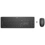 clavier et souris HP 18H24AA#ABE Noir QWERTY Qwerty US
