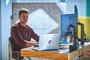 HP Souris sans fil HP 935 Creator - 7 boutons programmables, Bluetooth et nano dongle, ergonomique, capteur Track-on-Glass, recharge USB-C, pour ordinateur