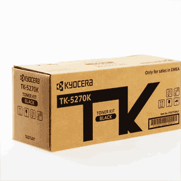 Kyocera Toner TK-5270K Noir Cartouche d'encre d'origine pour imprimantes compatibles