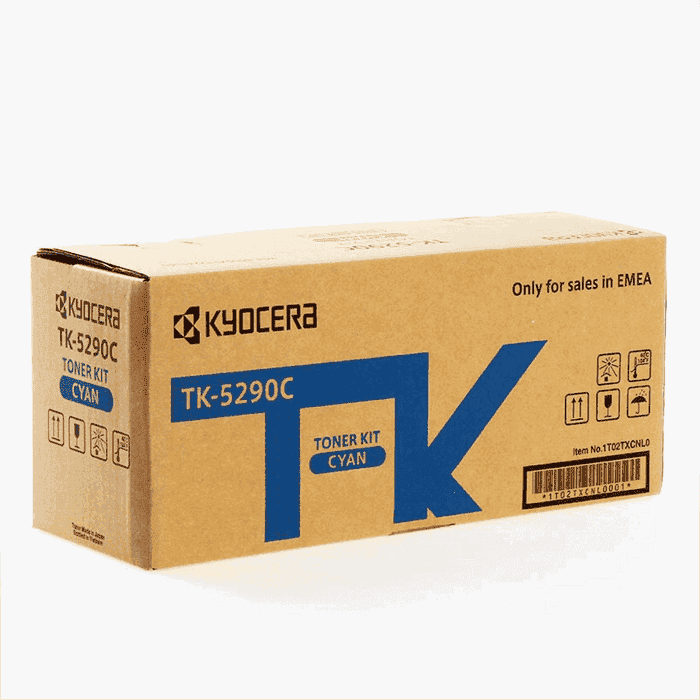 Kyocera Toner TK-5290C / 1T02TXCNL0 Cyan pour imprimantes compatibles Kyocera Toner TK-5290C / 1T02TXCNL0 Cyan pour imprimantes compatibles