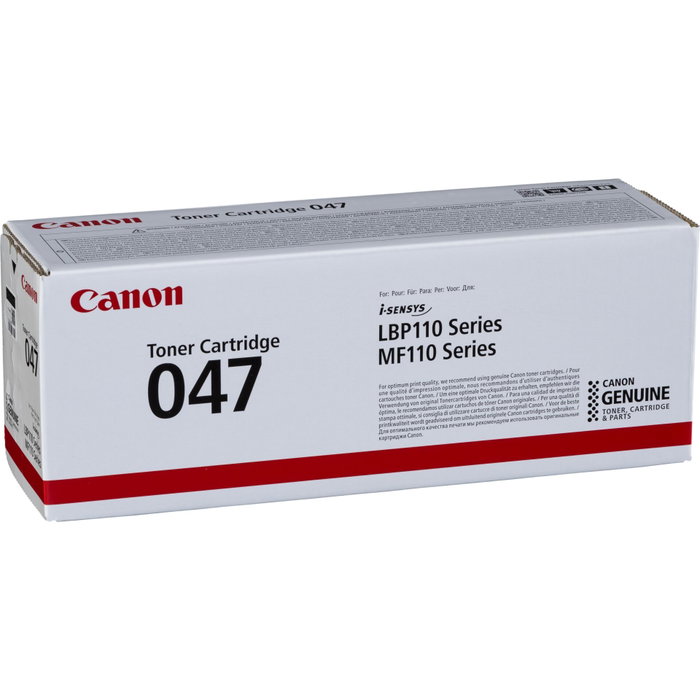 Canon Cartouche de toner 047 Noir Canon Cartouche de toner 047 Noir