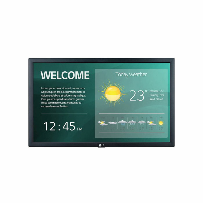 Moniteur Videowall LG 22SM3G-B.AEU 21,5" Full HD IPS Moniteur Videowall LG 22SM3G-B.AEU 21,5" Full HD IPS