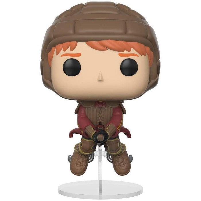 FUNKO Figurine POP Vinyl Harry Potter Ron Weasley à Balai - 9cm - Boîte Cadeau