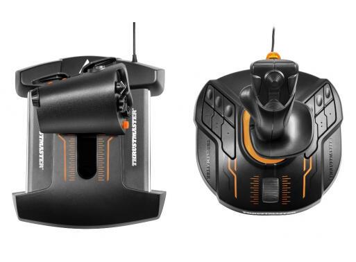 Thrustmaster T.16000M FCS HOTAS Black, orange