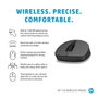 HP Souris sans fil HP 150 - Souris ergonomique ambidextre avec molette de défilement précise pour un confort et une productivité optimale