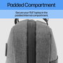 HP Housse Sacoche Ultra-légère pour Ordinateur Portable 13, 14 ou 15.6 Pouces - Structure Rembourrée et Imperméable avec Bretelles et Sangle de Transport