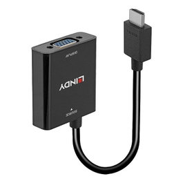 Lindy Adaptateur HDMI vers VGA Noir 10 cm