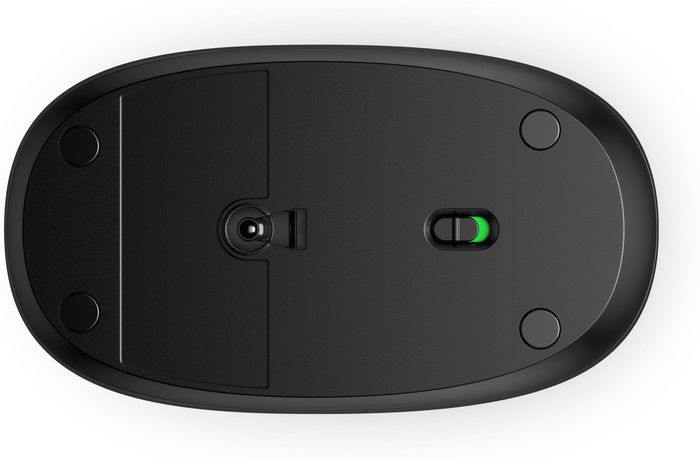 HP Souris sans fil Bluetooth 5.1 ambidextre 3 boutons 1600 PPP - Noir