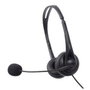 Lindy Casque avec microphone filaire USB Type A Noir