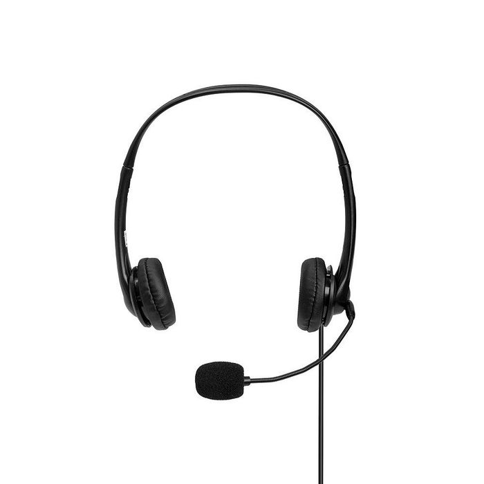 Lindy Casque avec microphone filaire USB Type A Noir