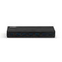 Lindy Hub USB 3.0 - 7 ports avec charge rapide BC 1.2 (jusqu'à 5 Gbit/s), rétrocompatible USB 2.0/1.1 - Hub USB pour PC et Mac