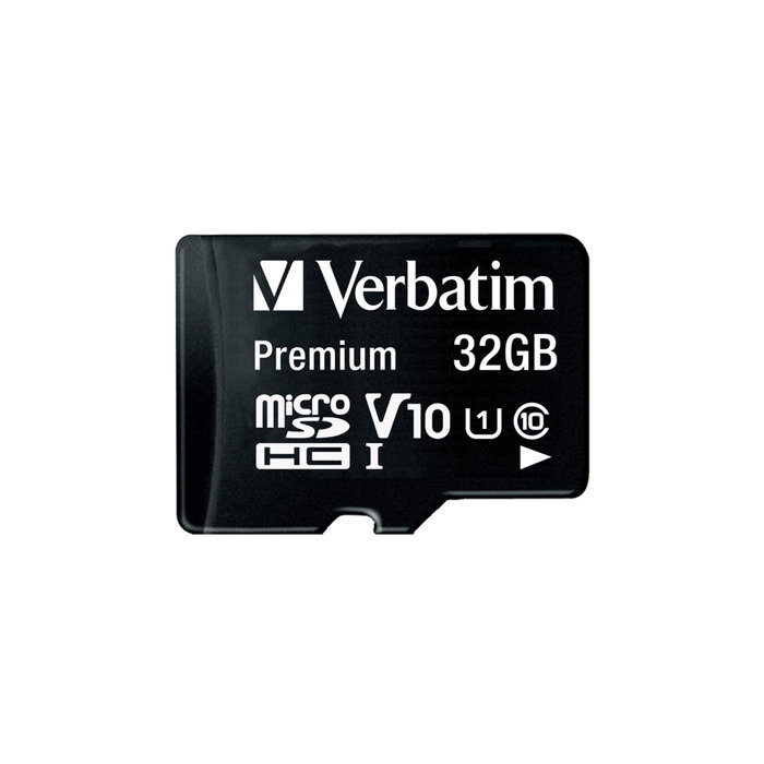 Verbatim Carte mémoire MicroSDHC 32 Go Classe 10 avec adaptateur
