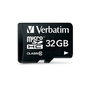 Carte Mémoire Micro SD avec Adaptateur Verbatim 44082 32 GB