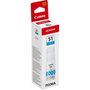 Canon GI-51C Cartouche d'encre cyan haute capacité 70 ml pour PIXMA G1520 G2520 G2560 G3520 G3560