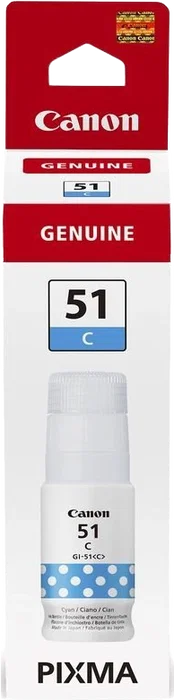 Canon GI-51C (4546C001) Cartouche d'encre cyan 7.700 pages Canon GI-51C (4546C001) Cartouche d'encre cyan 7.700 pages