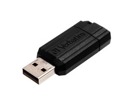 Verbatim Clé USB PinStripe 64 Go - Noir