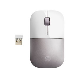 HP Souris Sans Fil Z3700 Wireless Blanc et Rose - 2.4 GHz Nano USB, 1200 dpi