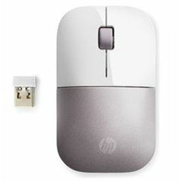 HP Z3700 Souris sans fil Blanc et rose