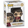 Funko POP Figura Harry Potter Anniversaire - Harry avec la Pierre - Figurine Vinyle 9 cm avec Boîte Cadeau à Fenêtre