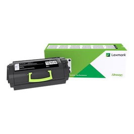 Lexmark Cartouche d'encre 622XE Noir (62D2X0E) pour imprimante Lexmark