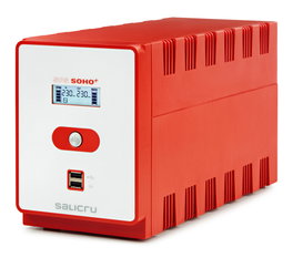 Salicru Sps 1200 Soho+ 1200 Va SAI Line-Interactive avec double chargeur USB 720 W 4 sorties IEC