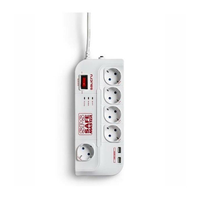 Multiprise 5 Prises avec Interrupteur Salicru SPS SAFE Master 250 V